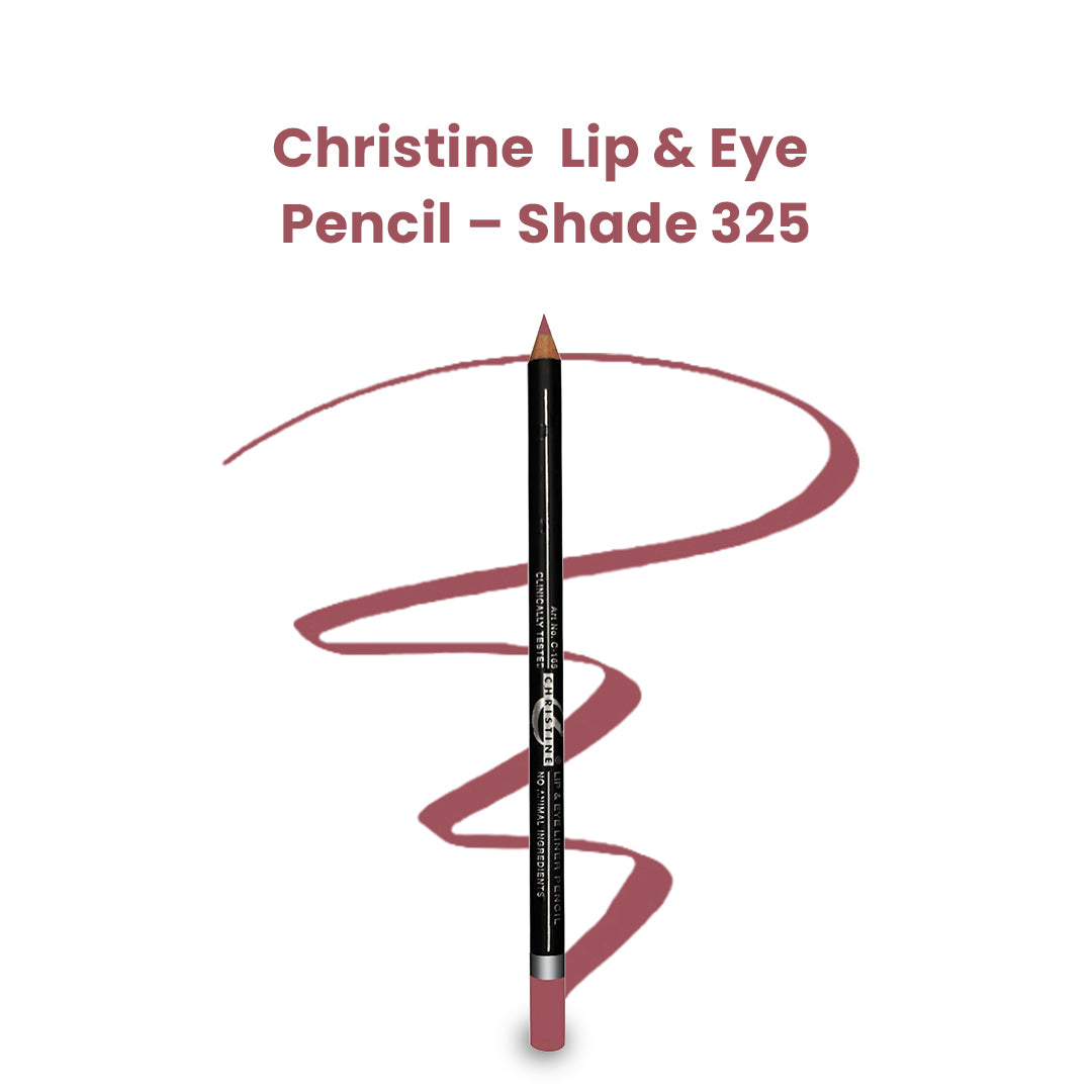 Christine Lip & Eye Pencil – Shade 325 - FlyingCart.pk