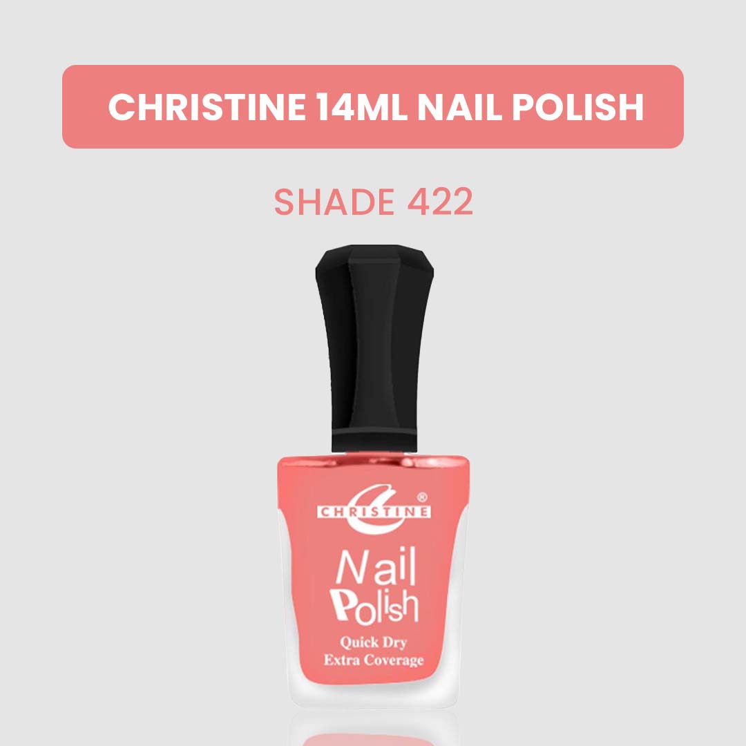 Christine 14ml Nail Polish – Shade 422 - FlyingCart.pk