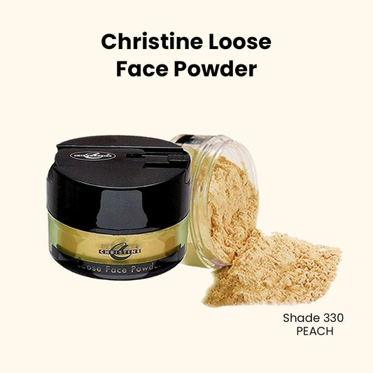 Christine Loose Face Powder – Shade 330 PEACH - FlyingCart.pk