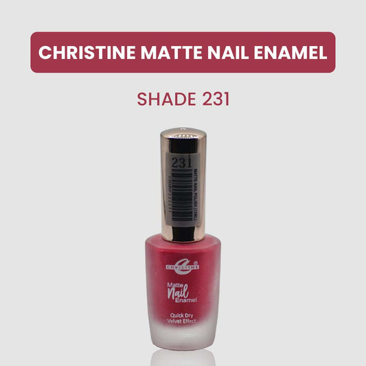 Christine Matte Nail Enamel Shade-231 - FlyingCart.pk