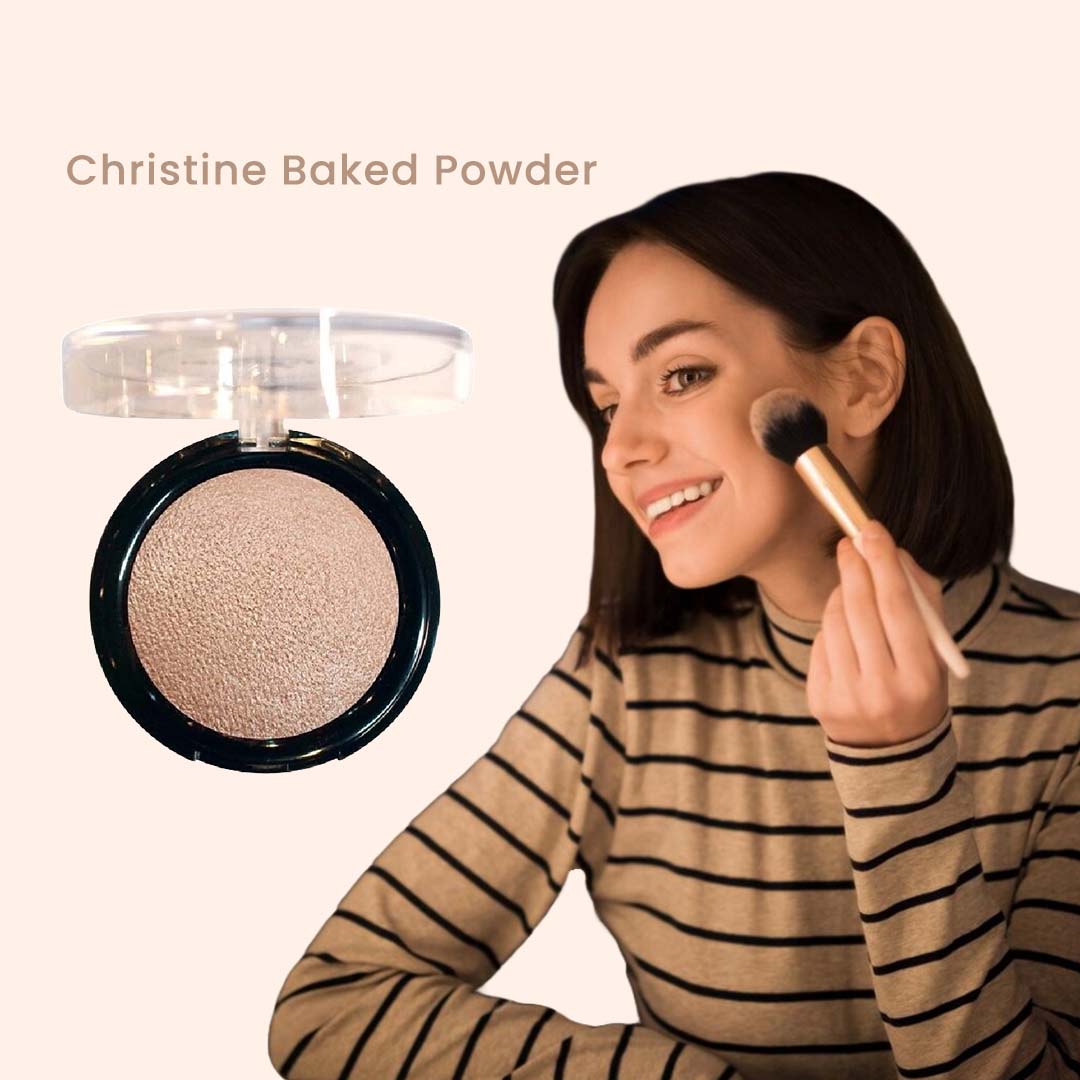 Christine Baked Powder - Shade 827 - FlyingCart.pk