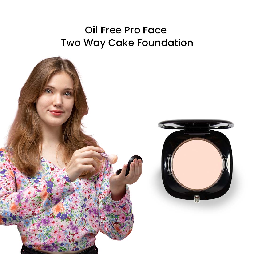 Christine Oil Free Pro Face Two Way Cake Foundation – 05 - FlyingCart.pk