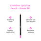 Christine Lip & Eye Pencil – Shade 341 - FlyingCart.pk