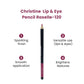 Christine Lip & Eye Pencil Roselle-120 - FlyingCart.pk