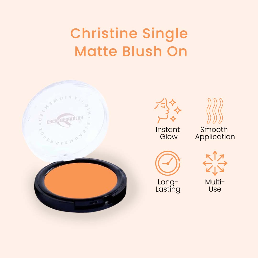 Christine Single Matte Blush On – Shade CN-860 - FlyingCart.pk