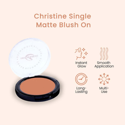 Christine Single Matte Blush On – Shade CN-851 - FlyingCart.pk