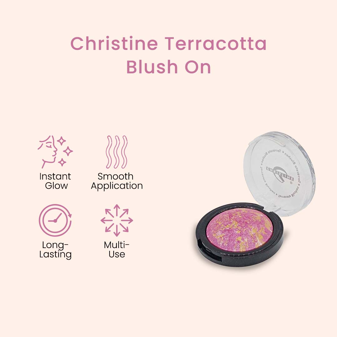 Christine Terracota Blush On - CN 818 - Flyigcart.pk