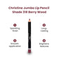 Christine Jumbo Pencil - Berry Wood 318 - Flyingcart.pk