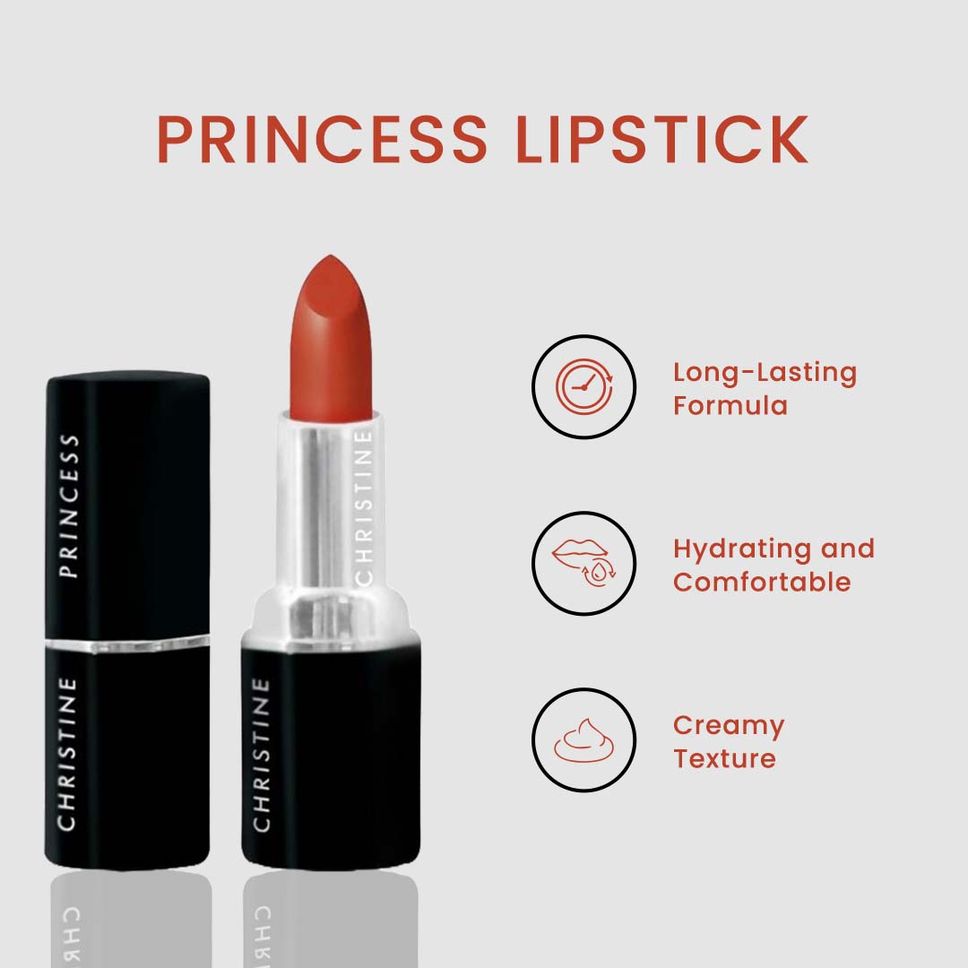 Christine Princess Lipstick – Shade 324 - Flyingcart.pk