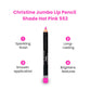 Christine Jumbo Pencil - Hot Pink 552 - Flyingcart.pk