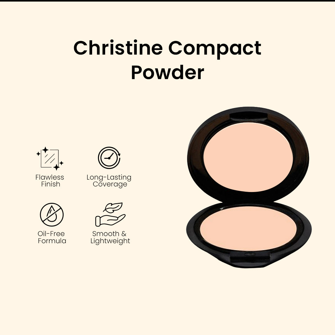 Christine Compact Powder - Shade 904 FAIR - FlyingCart.pk