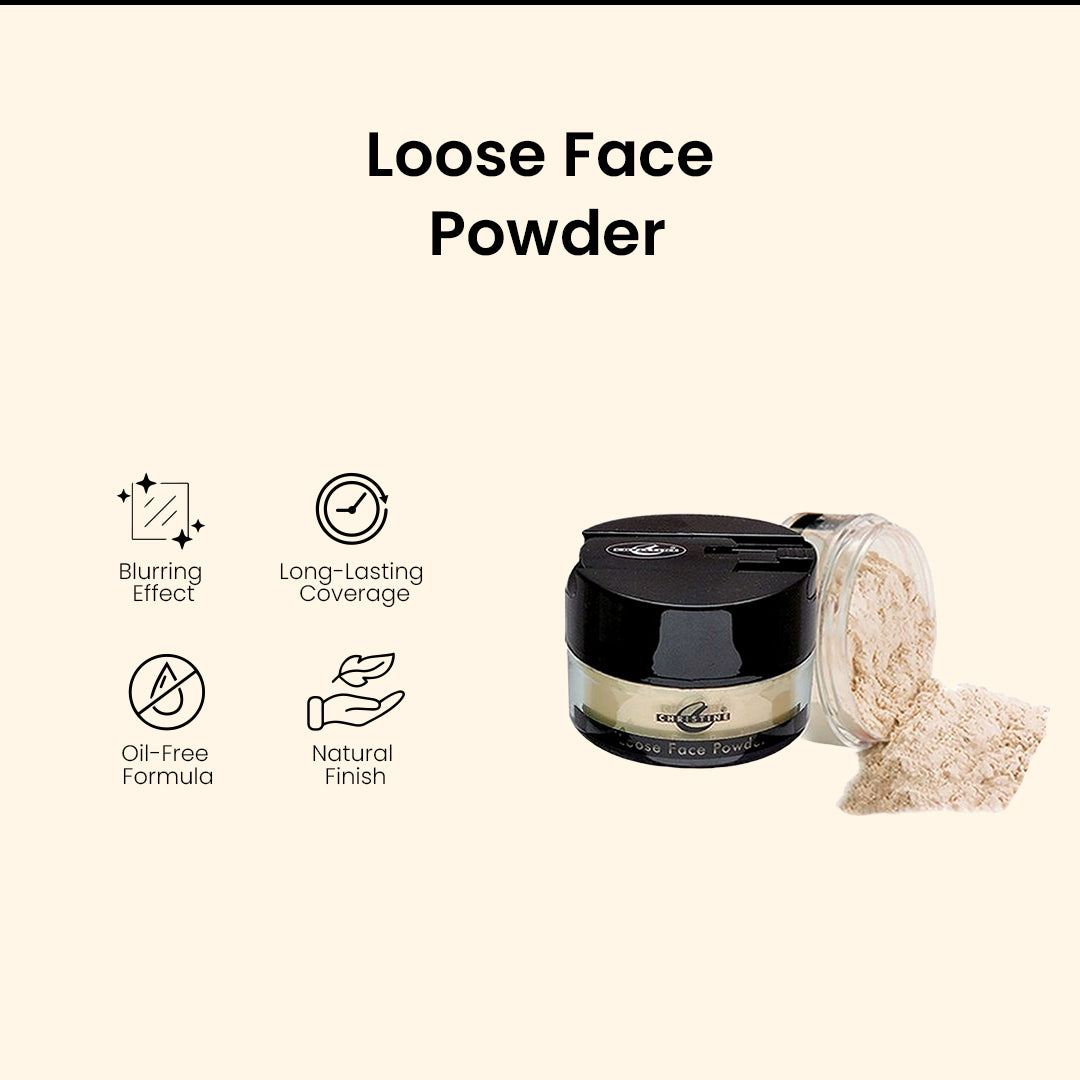 Christine Loose Face Powder – Shade 325 BEIGE - FlyingCart.pk