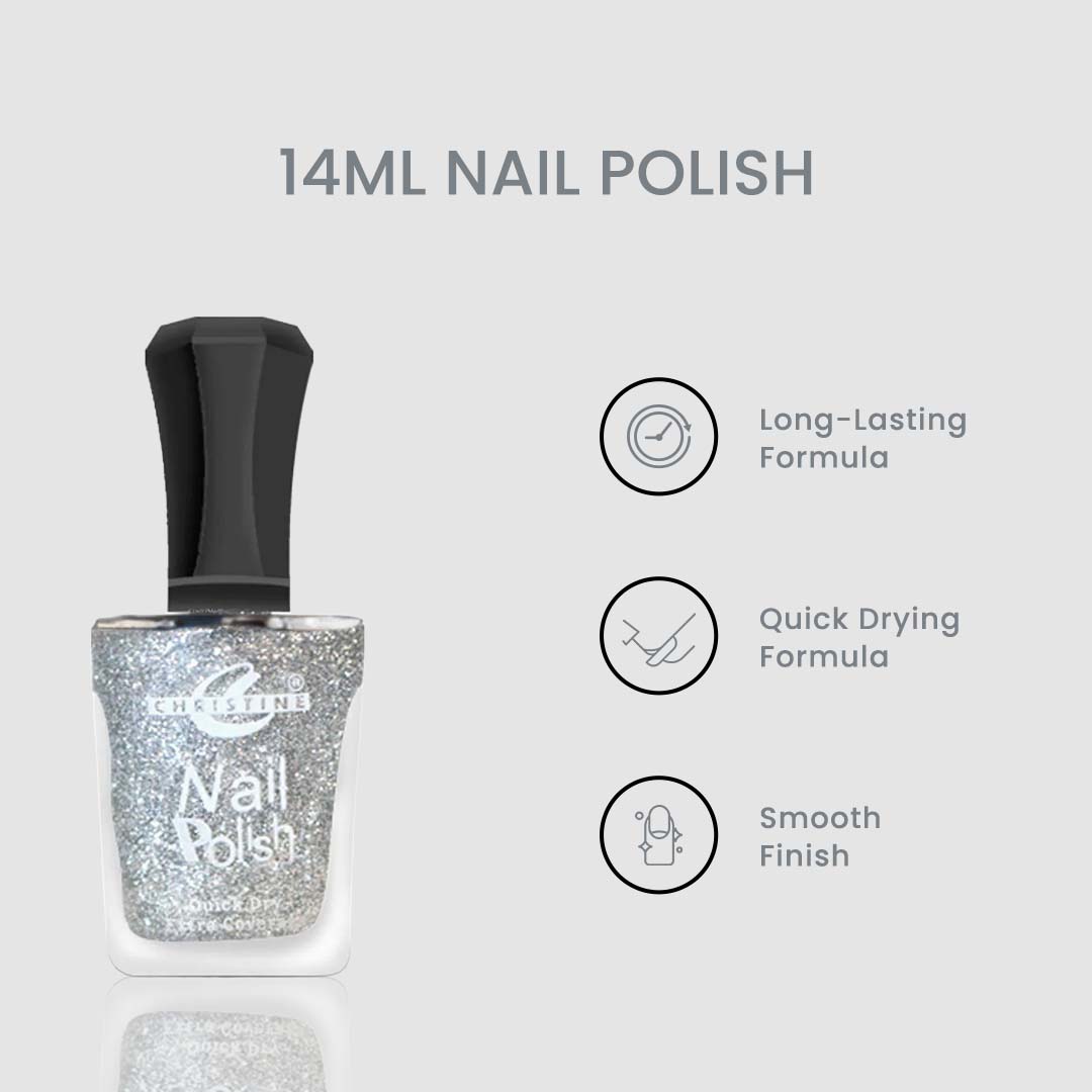 Christine 14ml Nail Polish – Shade S/G - Flyingcart.pk