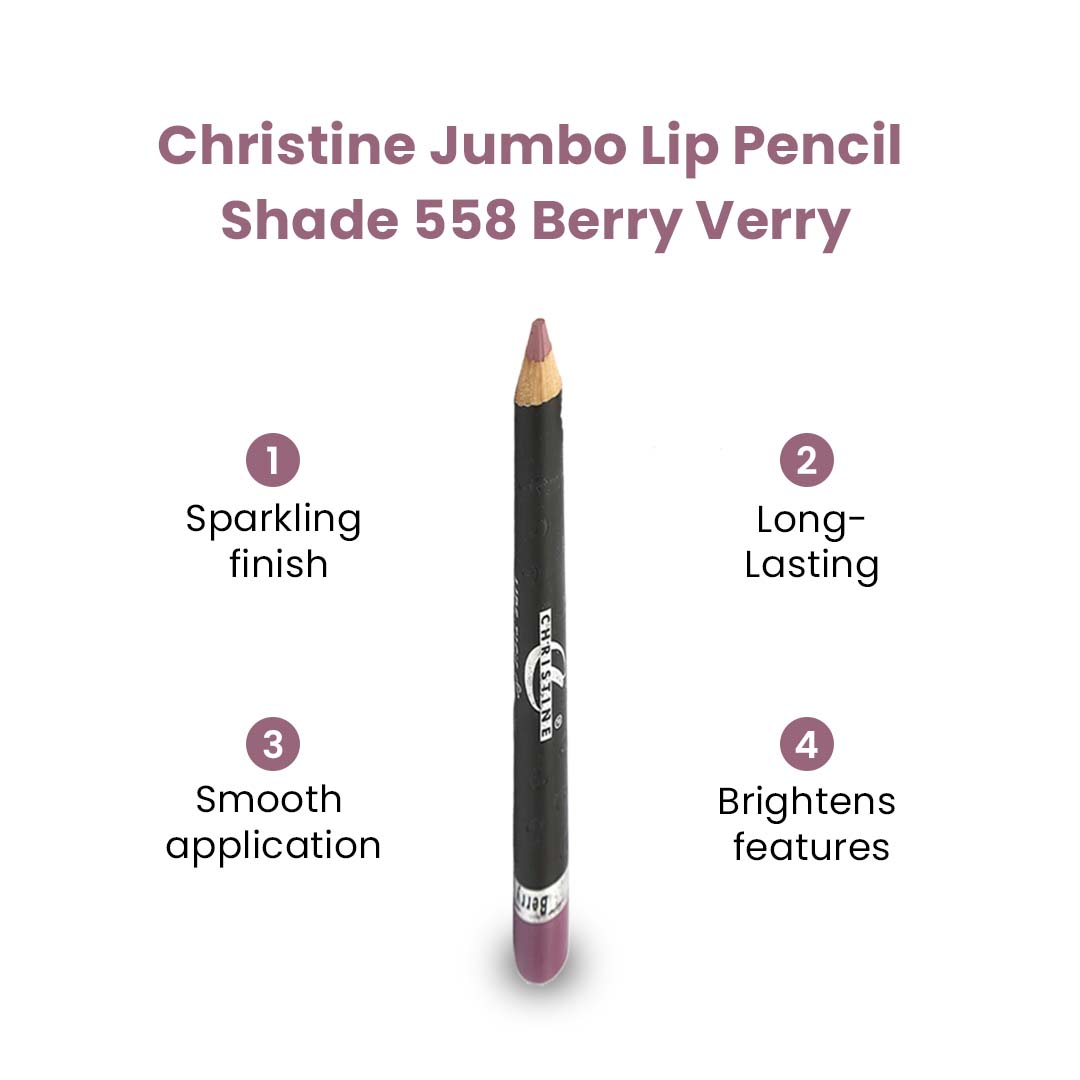 Christine Jumbo Pencil - Berry Werry 558