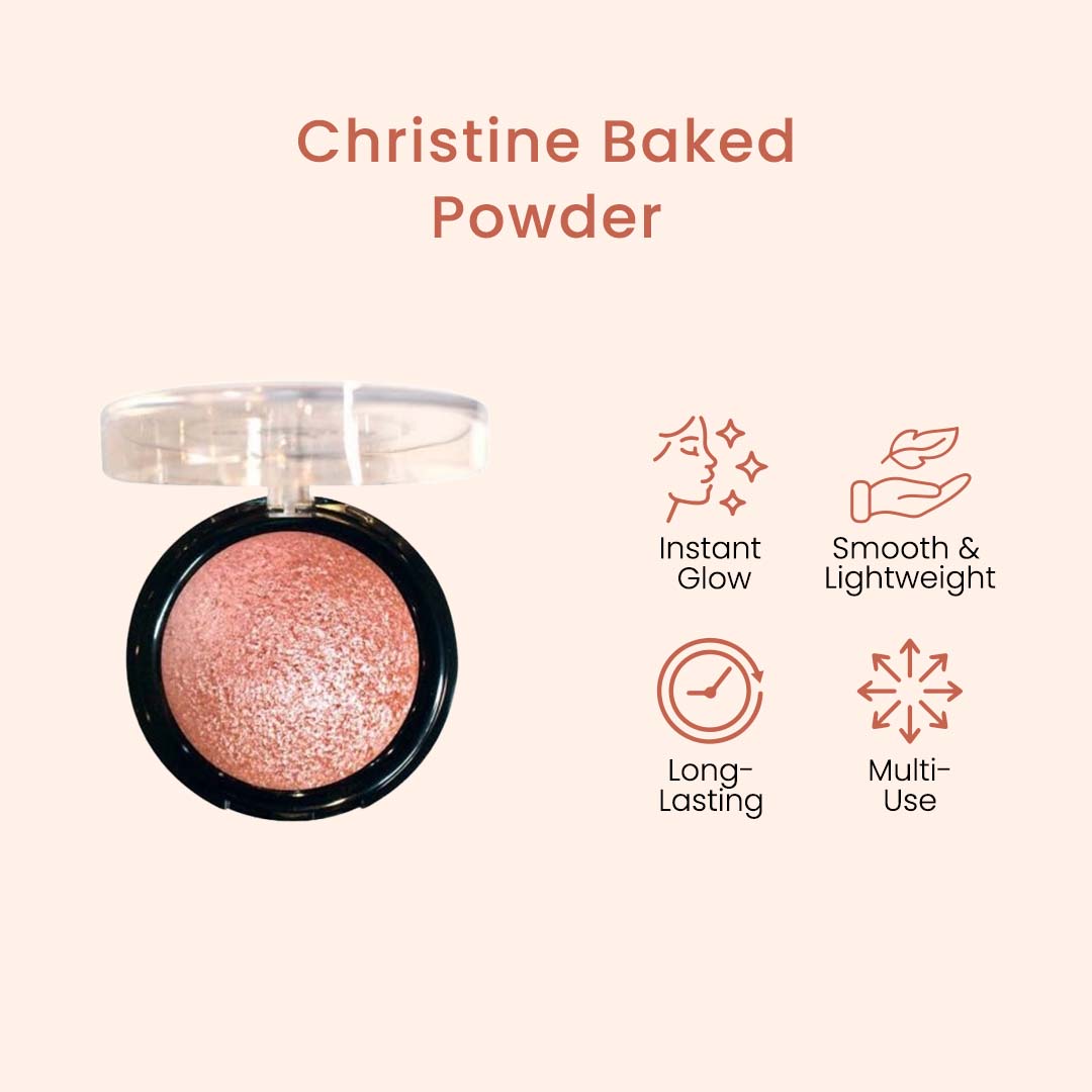 Christine Baked Powder - Shade 806 - FlyingCart.pk