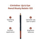 Christine Lip & Eye Pencil Rusty Raisin-122 - Flyingcart.pk