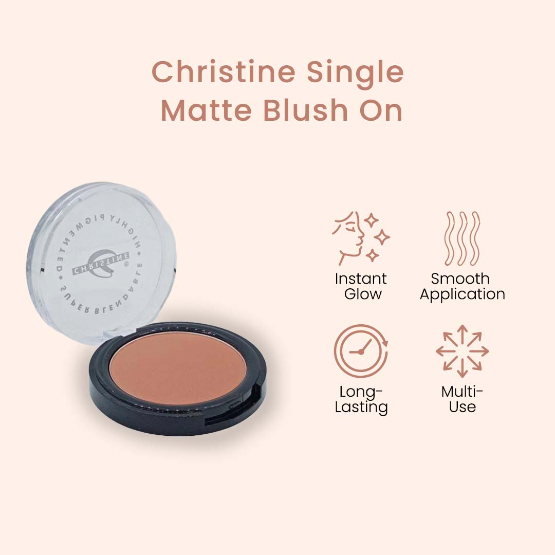 Christine Single Matte Blush On – Shade CN-855 - Flyingcart.pk