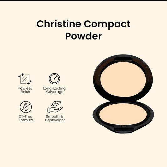 Christine Compact Powder - Shade 906 FAIR-01 - FlyingCart.pk