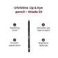 Christine Lip & Eye Pencil – Shade 24 - FlyingCart.pk