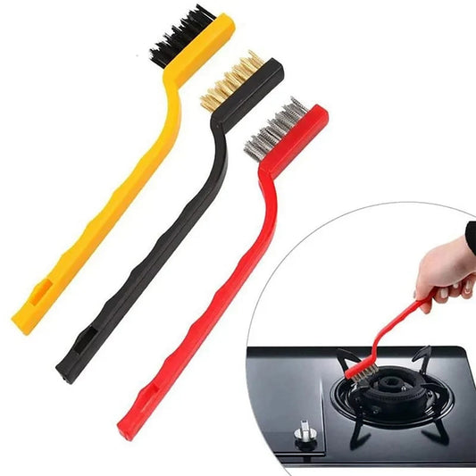 Gas Stove Cleaning Wire Brush Set Of 3 - FlyingCart.pk