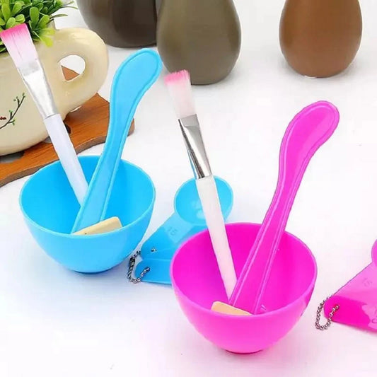 Facial Mixing Bowl Set With Spatula - FlyingCart.pk