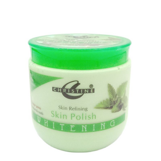 Christine Whitening Skin Polish Jar (Mint Extracts) - FlyingCart.pk