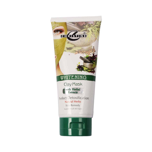Christine Whitening Clay Mask Tube (Herbal Extracts) - FlyingCart.pk