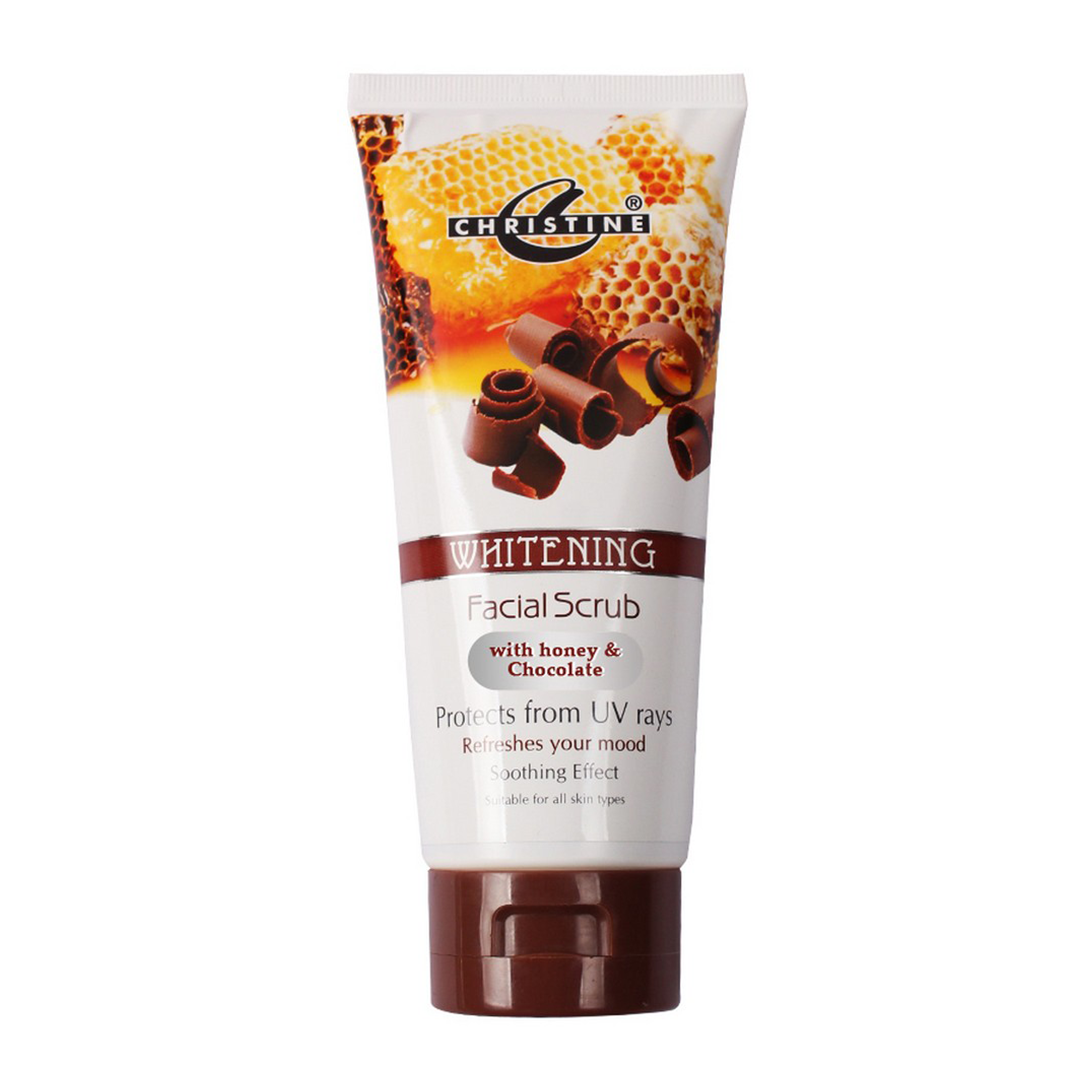 Christine Whitening Scrub Tube (Honey & Chocolate) - FlyingCart.pk