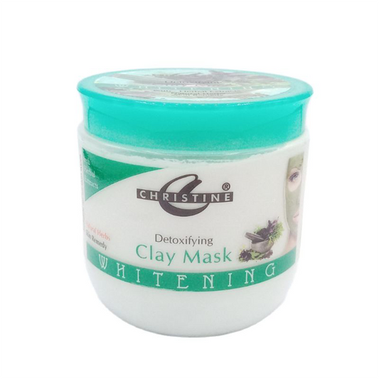 Christine Whitening Clay Mask Jar (Herbal Extracts) - FlyingCart.pk