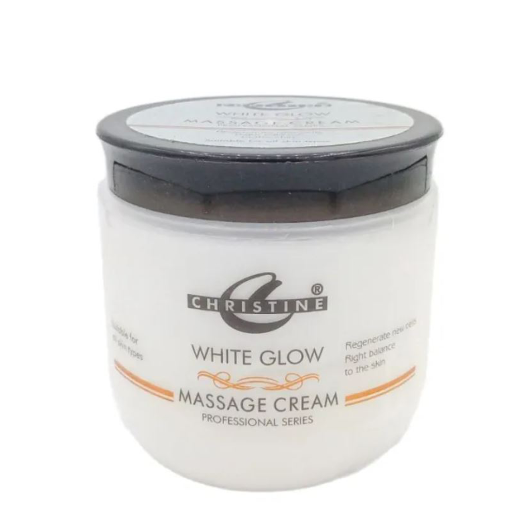 Christine White Glow Massage Cream Jar 475GM - FlyingCart.pk
