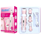 Kemei KM-3024 4-in-1 Rechargeable Hair Remover Shaver for Women - Flyingcart.pk