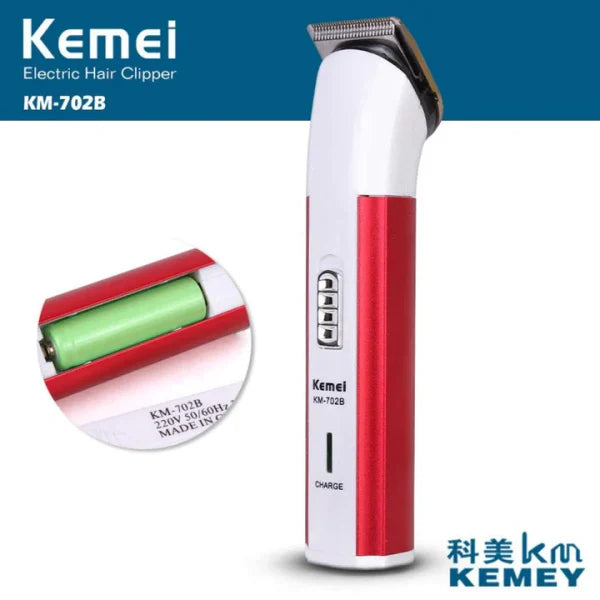 Kemei KM-702B Hair Clipper – Compact, Efficient, and User-Friendly - Flyingcart.pk