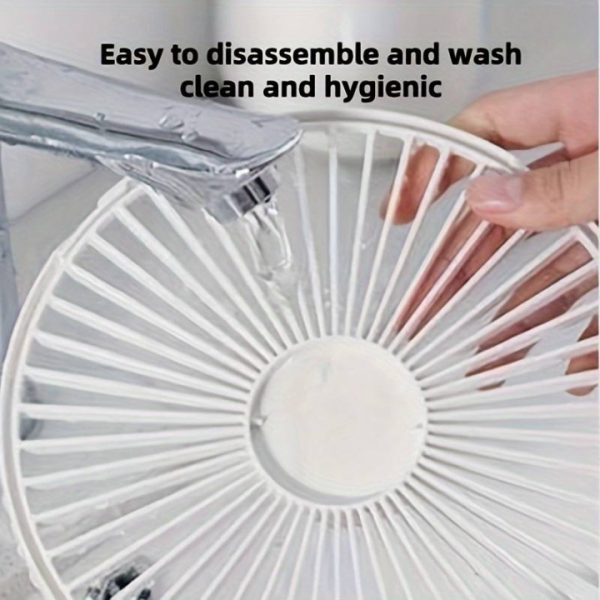 Long Stand Rechargeable Portable Folding Fan - Flyingcart.pk