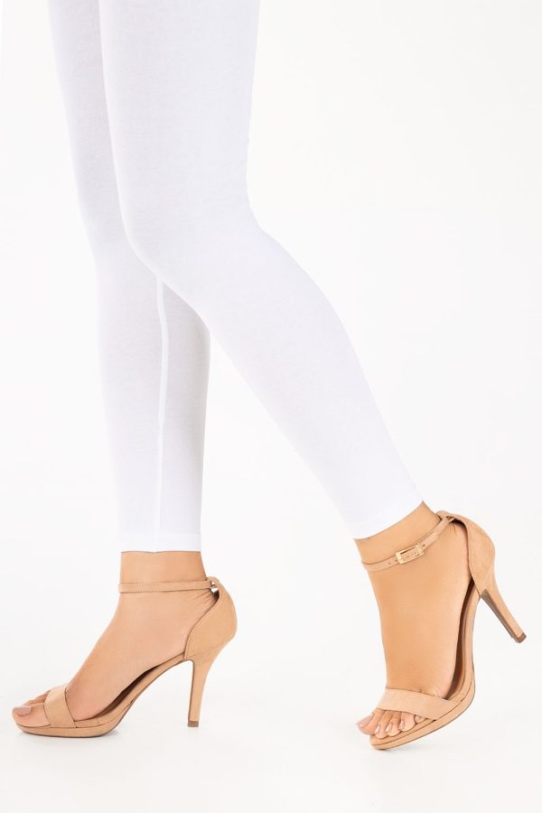 Lycra Tight White | Unisex Stretchable Leggings - Flyingcart.pk