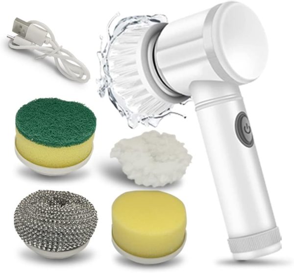Wireless Battery Cleaning Brush - Flyingcart.pk