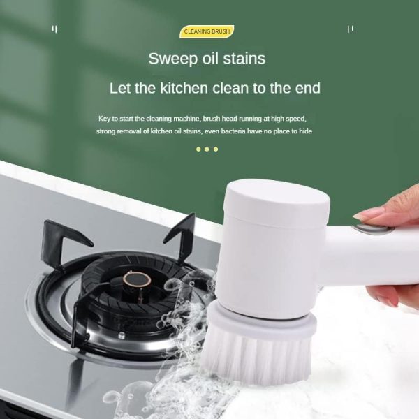 Wireless Battery Cleaning Brush - Flyingcart.pk