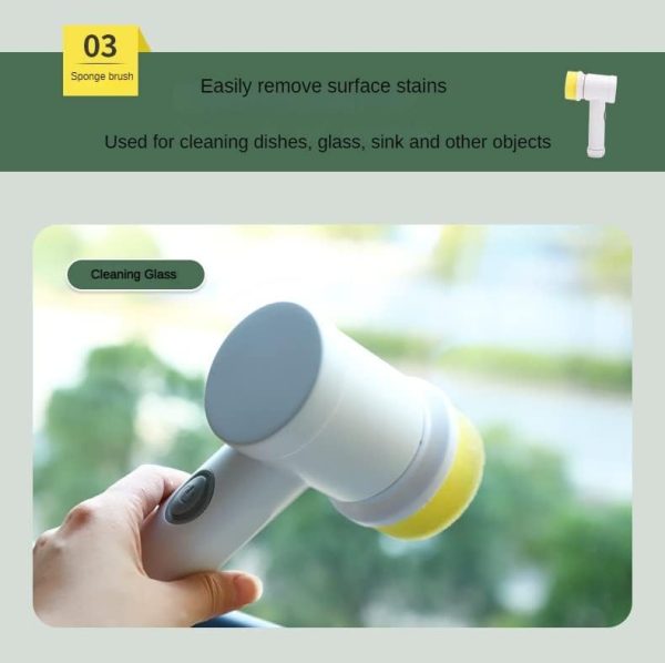Wireless Battery Cleaning Brush - Flyingcart.pk