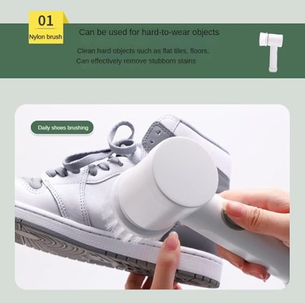 Wireless Battery Cleaning Brush - Flyingcart.pk