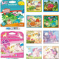 Magic Coloring Book with Water Pen (4 Pages) - Flyingcart.pk