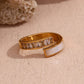 Elegant Zirconia Open Finger Ring - FlyingCart.pk