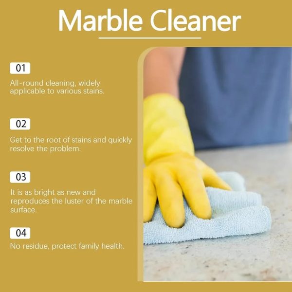 Marble & Tile Floor Cleaner For Shining Home, Kitchen, Bathroom 100ml - Flyingcart.pk