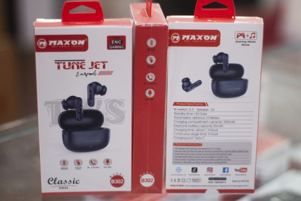 Maxon B-302 Tune Jet Earbuds - Flyingcart.pk