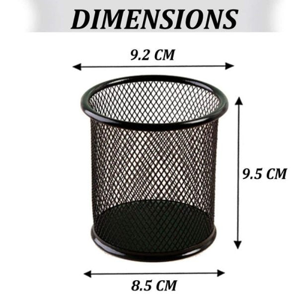 Metal Mesh Pen Stand & Stationery Holder - Flyingcart.pk