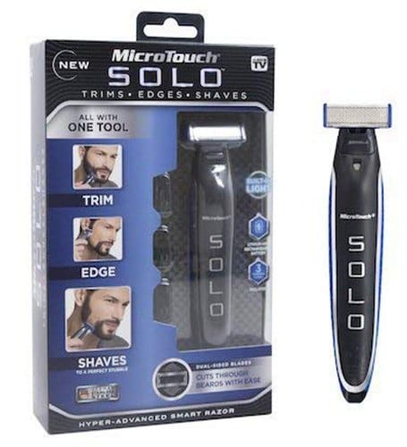 Micro Touch Solo Shaver Trimmer Chargeable - Flyingcart.pk