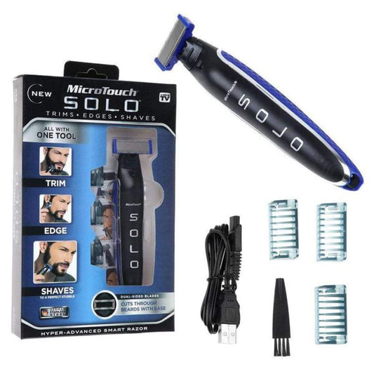 Micro Touch Solo Shaver Trimmer Chargeable - Flyingcart.pk