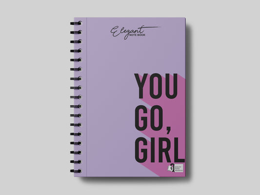 Elegant You Go Girl Notebook - FlyingCart.pk
