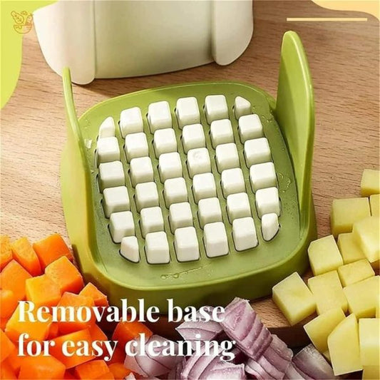 Multi-Function Handheld Food Chopper – Dicing, Slitting & Slicing Tool for Quick and Easy Food Preparation-flyingcart.pk