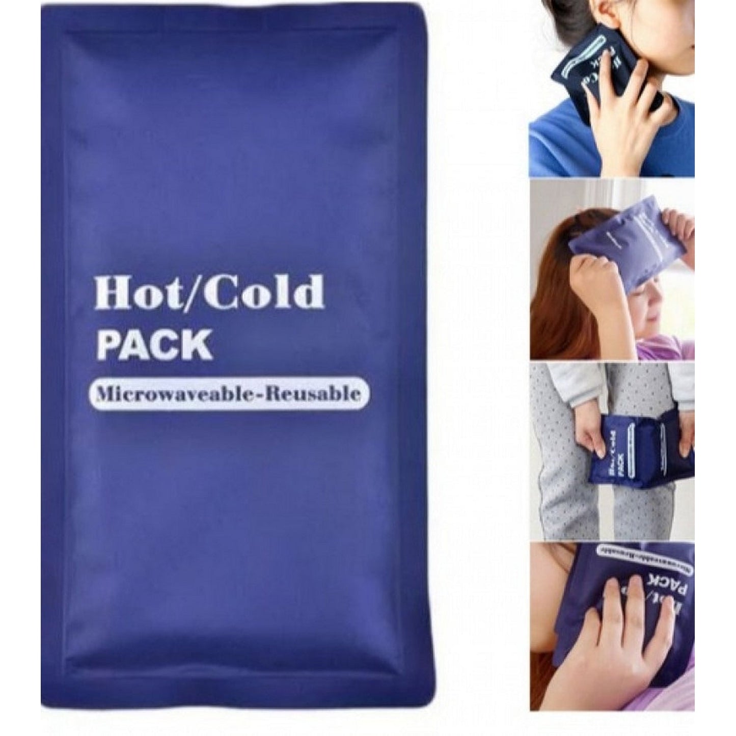 Hot And Cold Compress Reusable Microwave Gel Pack - FlyingCart.pk