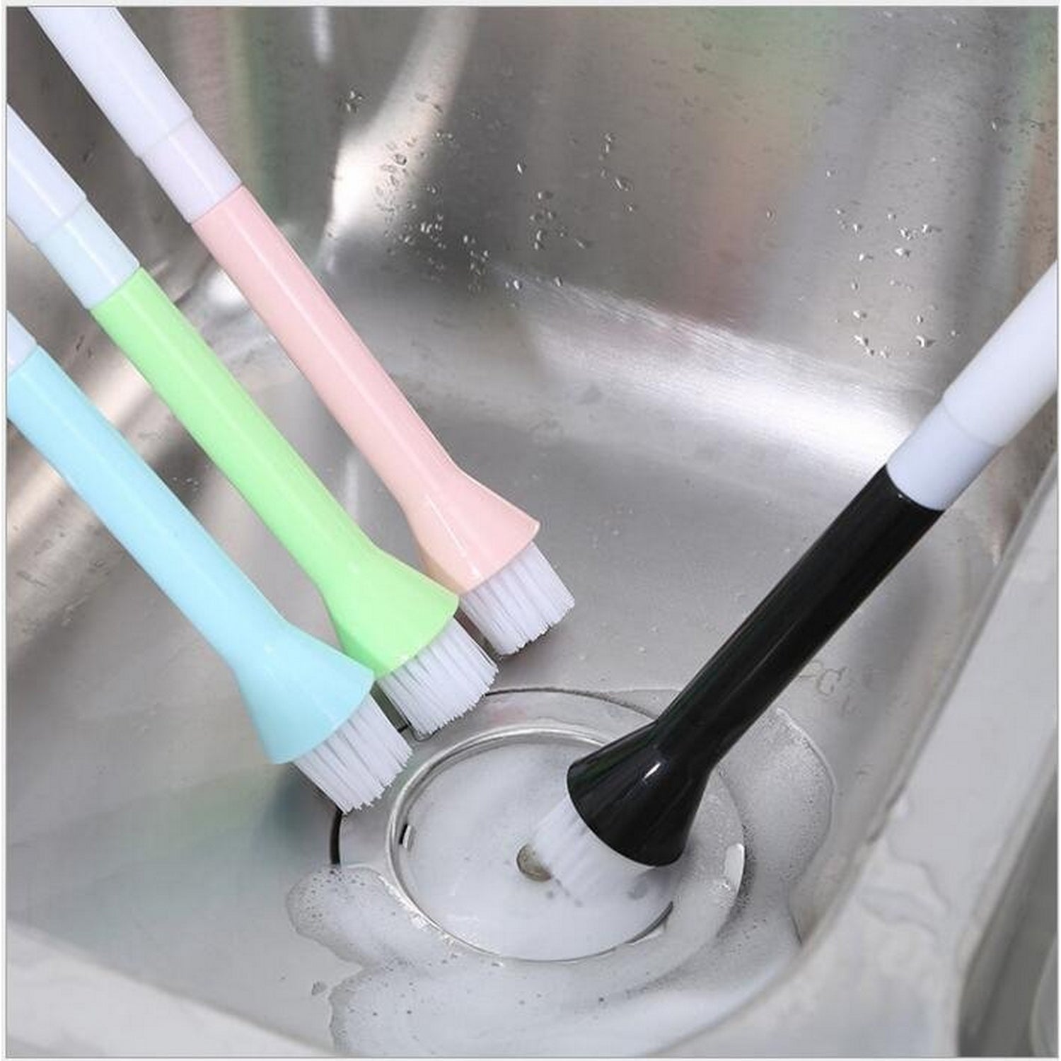 Water Bendable Faucet Cleaning Brush For Kitchen Sink - FlyingCart.pk