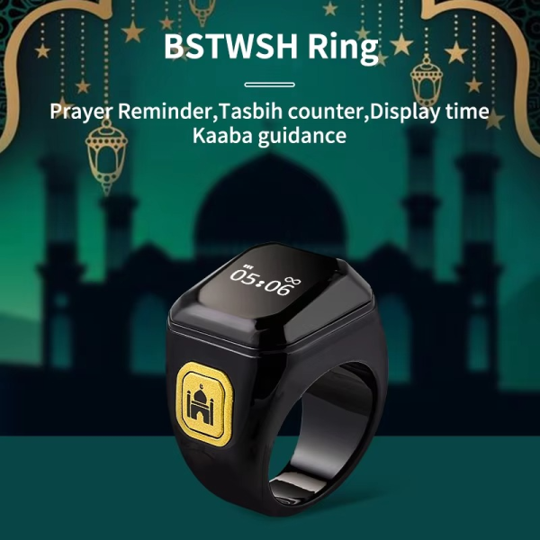 muslim-smart-ring-islamic-gifts-electronic-tally-zikr-counter-digital-tasbeeh-ring-qibla-zikr-ring-smart-tasbih-zikr-ring-muslim-prayer-prayer-timing-reminder-random-color-1_1-Flyingcart.pk